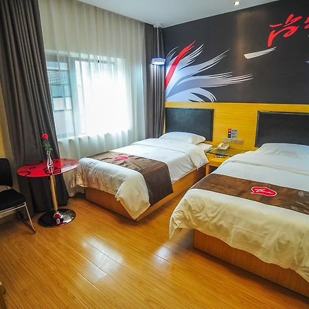 Thank Inn Chain Hotel Hunan Changsha Furong District Railway Station Eksteriør billede